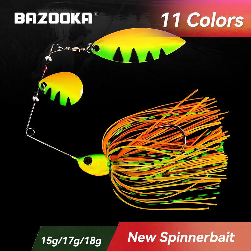 Fishing Lure Spoon - Базука 15 г 18 г Спиннербейт