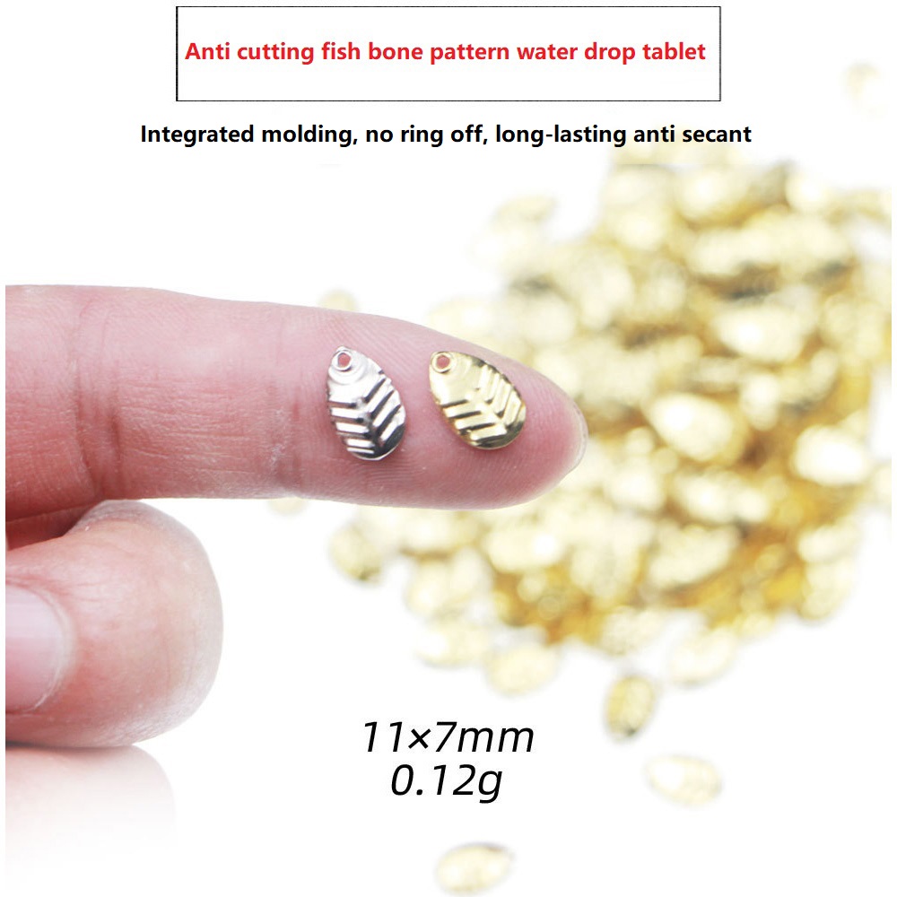 Fishing Lure Spinner - 50 шт./лот DIY рыболовная блесна кольца