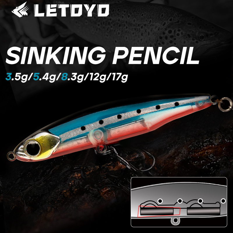 Fishing Lure Swimbait - LETOYO тонущий карандаш 17 г 12