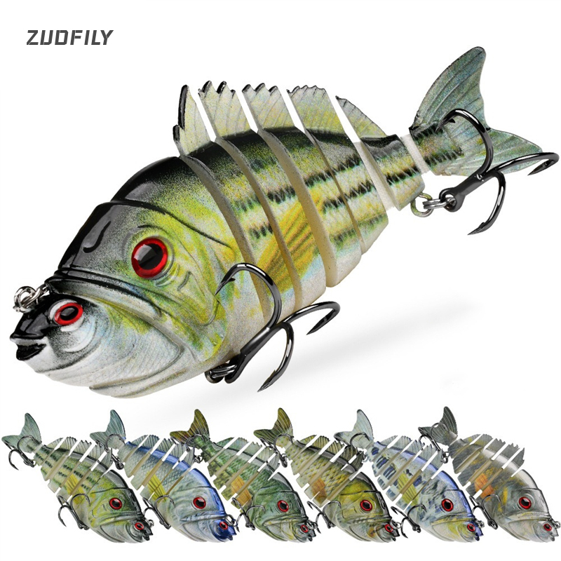 Fishing Lure Swimbait - Многосекционная приманка-свимбейт 7-сегментная, 10,8 см, 32
