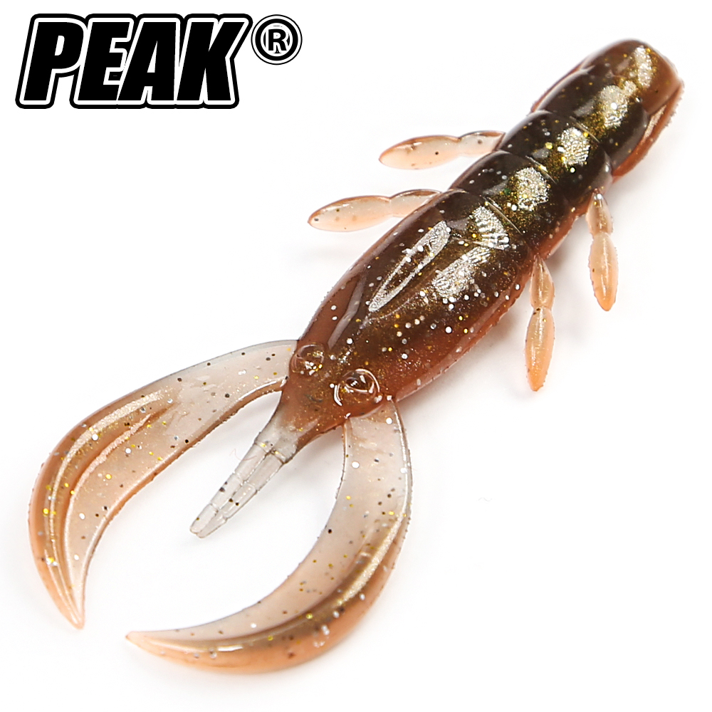 Fishing Lure Soft Plastic - Мягкая пластиковая приманка PEAK CRAZY 63