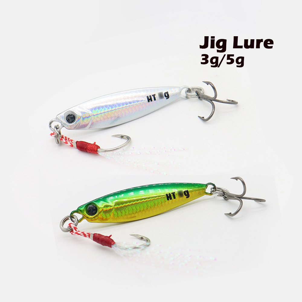 Fishing Lure Swimbait - Металлическая приманка для джиггинга 3г/5г, медленно
