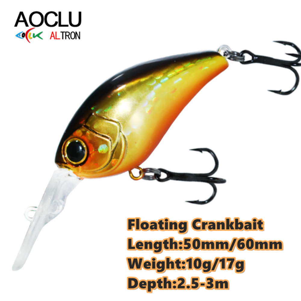 AOCLU Плавающий Гольян 50 мм 1 – обзор и цена Fishing Lure Topwater