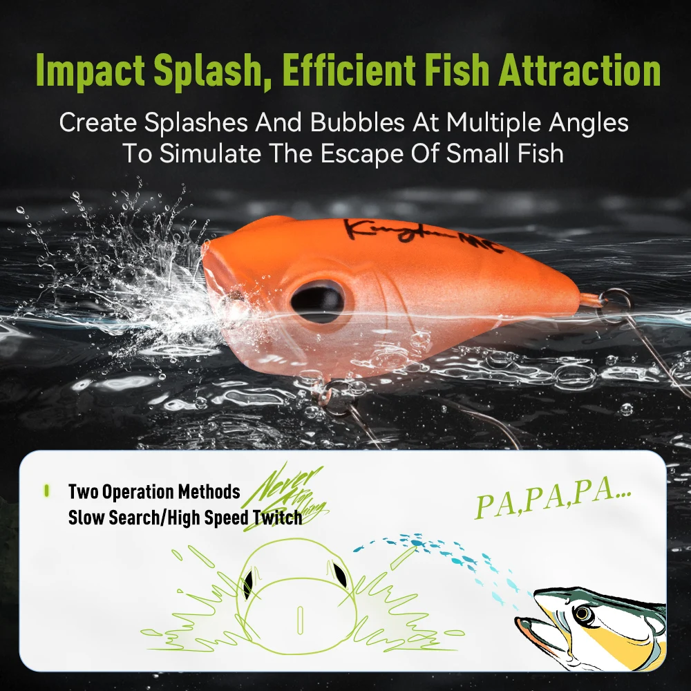 Kingdom Micro Expert Topwater  – обзор и цена Fishing Lure Popper