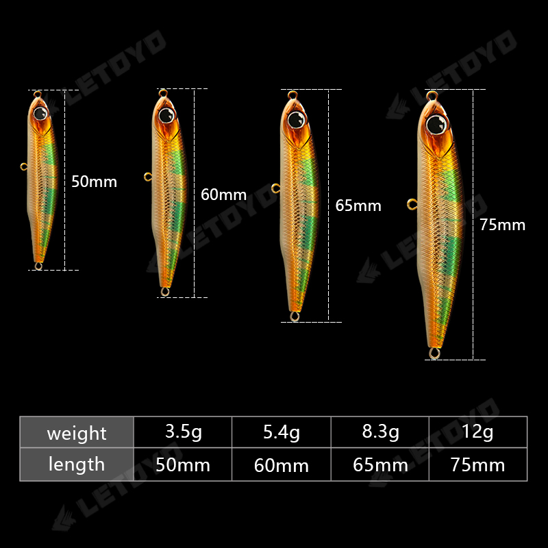 LETOYO тонущий карандаш 17 г 1 – обзор и цена Fishing Lure Swimbait