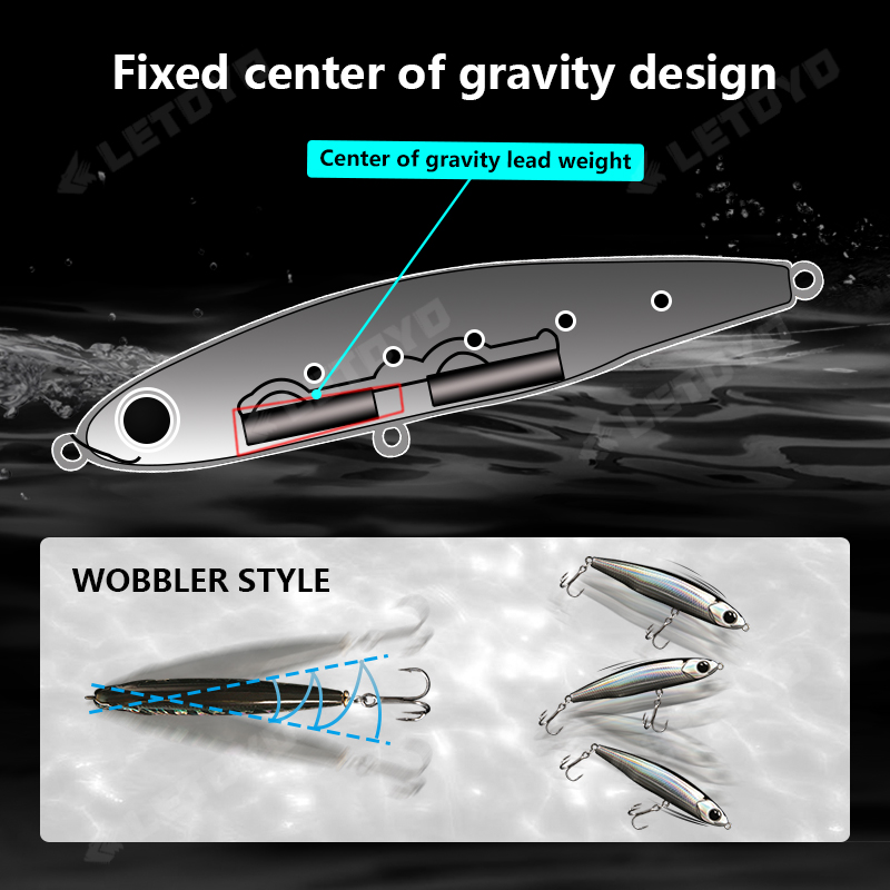 LETOYO тонущий карандаш 17 г 1 – обзор и цена Fishing Lure Swimbait