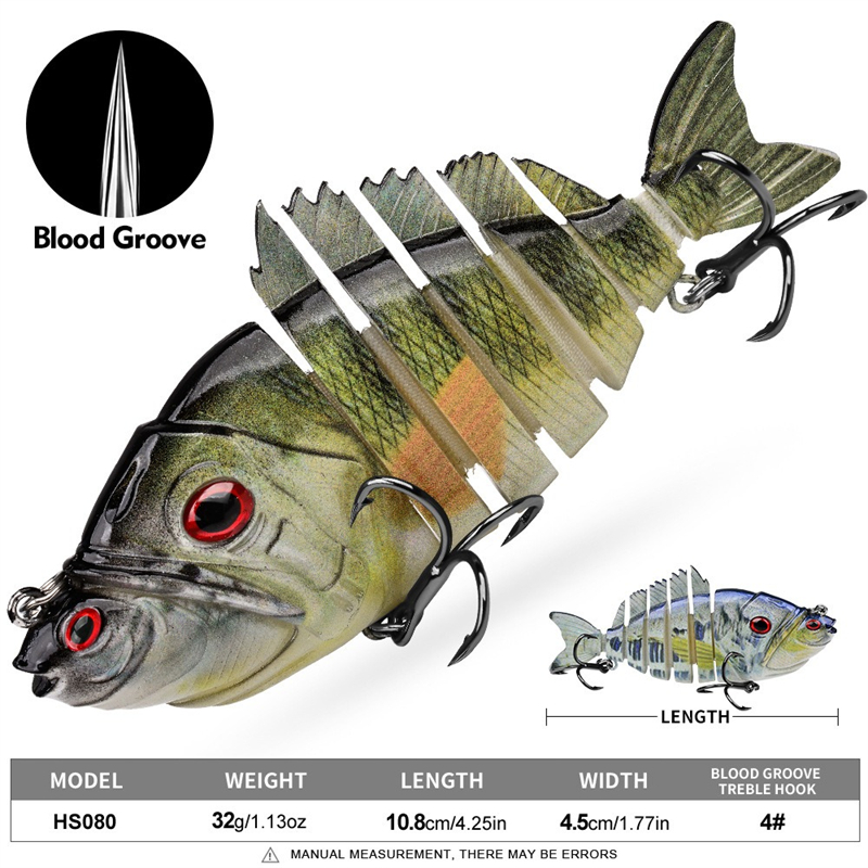 Многосекционная приманка-свимб – обзор и цена Fishing Lure Swimbait