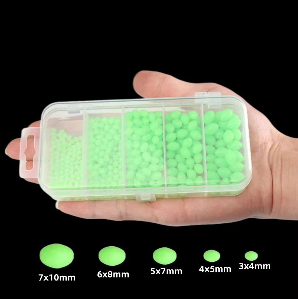 Набор из 375 светящихся в темн – обзор и цена Fishing Lure Soft Plastic
