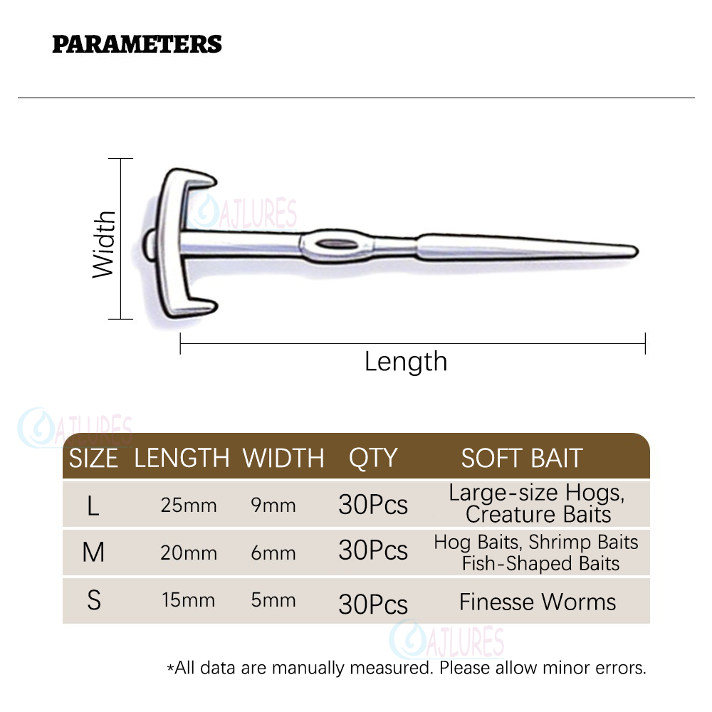 30 шт. многоразовых фиксаторов – обзор и цена Fishing Lure Soft Plastic