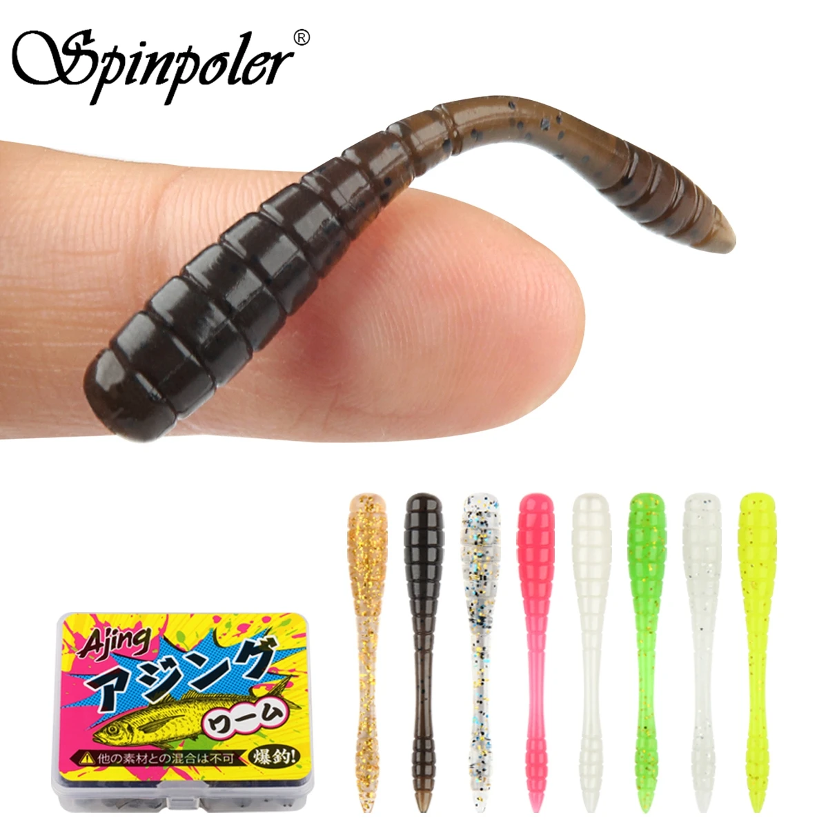 Спинполер TPR Ajing Мягкие при – обзор и цена Fishing Lure Swimbait