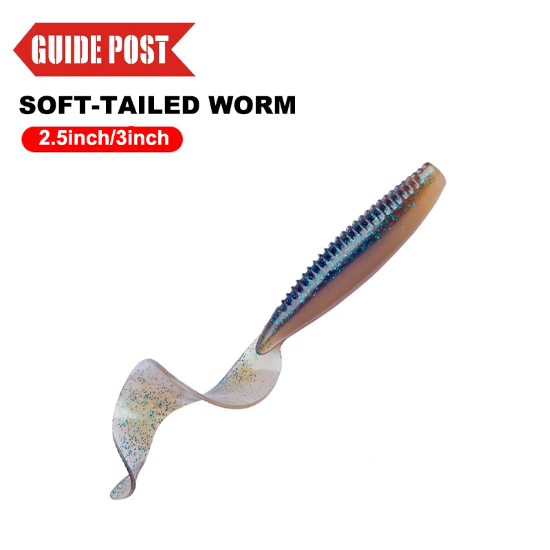 Направляющая 2,0/2,5/3,0 дюйма – обзор и цена Fishing Lure Soft Plastic