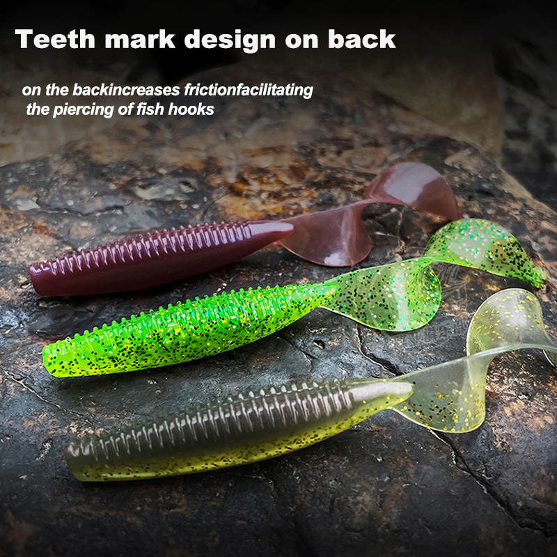 Направляющая 2,0/2,5/3,0 дюйма – обзор и цена Fishing Lure Soft Plastic
