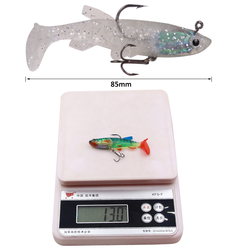Мягкая приманка с Т-образным х – обзор и цена Fishing Lure Swimbait